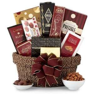 Deluxe Thank You Gift Basket Grocery & Gourmet Food
