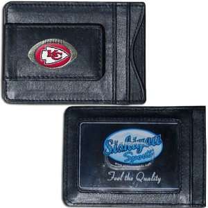  Kansas City Chiefs Leather Cash & Cardholder Sports 