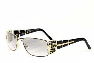 Cazal Sunglasses 9020 001 Black Gold Shades  
