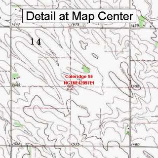   Map   Coleridge SE, Nebraska (Folded/Waterproof)