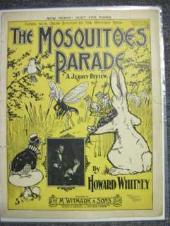 The MOSQUITOES PARADE, Sheet Music by Howard Whitney  