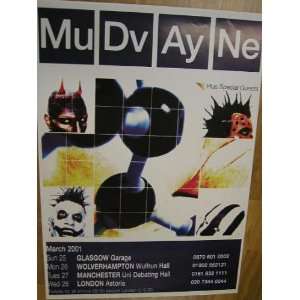  Mudvayne (UK Tour) Music Poster Print   20 X 28