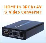 HDMI To VGA Video 1080P HD and Audio Converter Box Adapter for DVD PS3 