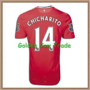 chicharito manchester man united jersey 11/12+customize name  