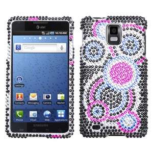 Bubble Crystal Bling Case Phone Cover Samsung Infuse 4G  