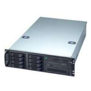  CHENBRO RM31408T 650 Rackmount 3U 2/1/ 650W P/S 8 HDD Tray 