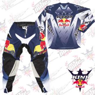 Kini Red Bull Combo 2012 Hose Jersey Competition Motocross Enduro Quad 