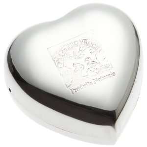 Pre de Provence Heart Metal Travel Box (fits Up To 200g), Silver, 14.4 