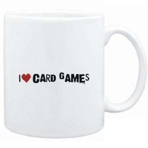 Mug White  Card Games I LOVE Card Games URBAN STYLE  Sports  