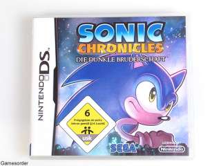 Sonic Chronicles   Die Dunkle Bruderschaft ~Nintendo DS  