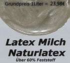 Flüssiglatex °Silber° 500ml  Ammoniakfrei  flüssig