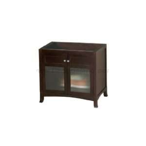  Ronbow VNE3021 F07 30 Wood Vanity Cabinet W/ Frost Glass 