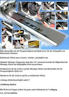 FORD S MAX Ladekantenschutz Sickenprägung+Einstiegsleisten Laser 