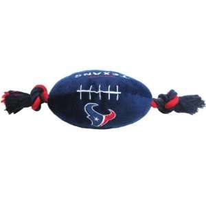  Houston Texans Plush Football   Pet Toy Case Pack 12