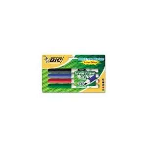  BIC® Great Erase Grip™ Whiteboard Marker, Four Color 