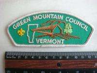 Boy Scout Patch CSP GREEN MOUNTAIN COUNCIL VERMONT  