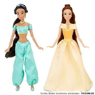   10 Puppen Prinzessin Set Rapunzel Arielle Belle Mulan NEU  