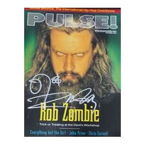  Signed Zombie, Rob Pulse Magazine 10/1999 Sports 