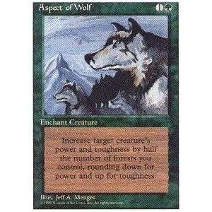 Magic the Gathering   Aspect of Wolf   Fourth Edition 