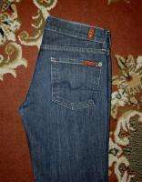 SEVEN FOR ALL MANKIND FLIP FLOP FLARE STRETCH JEANS SIZE 26  