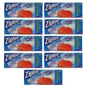  Ziploc Double Zipper Heavy Duty Freezer Bags, Quart Size 
