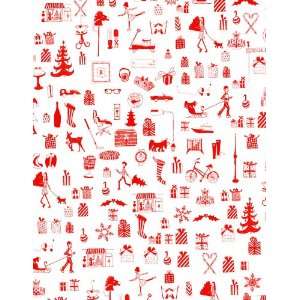  christmas story luxury designer holiday gift wrap paper 