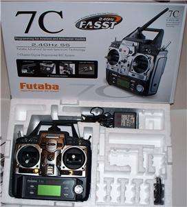 BRAND NEW FUTABA 7C FASST AIR RADIO WITH CHARGER MODE2  