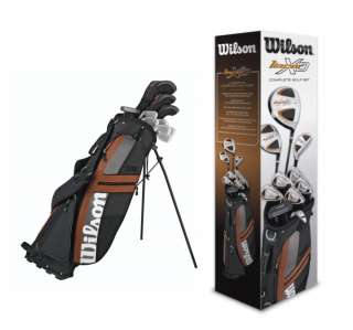 WILSON Linear Mens R Hand Complete Golf Club Set w/ Bag  