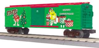 MTH 2010 M&MS Christmas Boxcar # 30 74594  