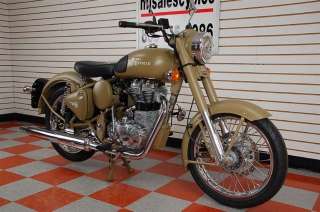   Classic C5 Military DESERT STORM in Royal Enfield   Motorcycles