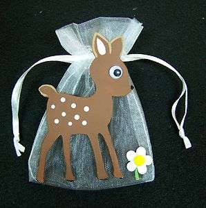 Baby Shower Baby Deer party Favor bags and party supplies  