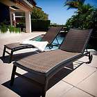 SALE LUXOR Outdoor LOUNGE CHAISES, Chairs, Loungers, 2pc set