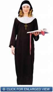 Adult nun halloween costume one size fits most  