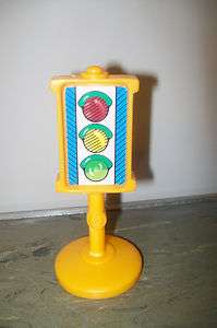 Fisher Price Little People Yellow Stop Sign  