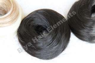 PonyTail Hair Piece Extension Scrunchie 1# Jet Black  
