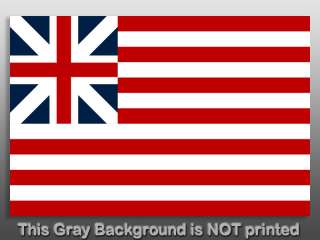 Grand Union Flag Sticker decal congress color cambridge  