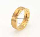 Damiani 18K Yellow Gold & Diamond Band