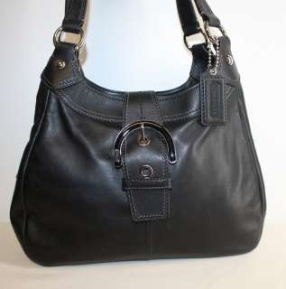 features black smooth leather 11 5 l x 9 h x 3 5 d zip closure 2 