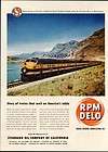 1949 Print Ad Standard Oil Company of California RPM DELO Story of 