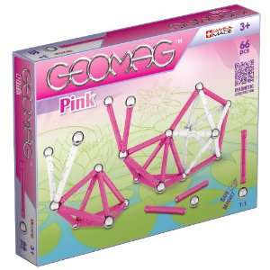 Geomag 053   Kids Color Girl, 66 teilig  Spielzeug