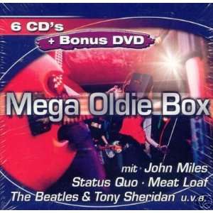 Mega Oldie Box (6CD Set & Bonus DVD) Beatles, Santana, Nils Lofgren 
