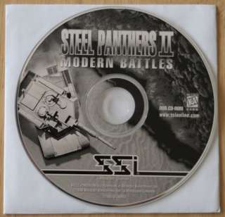 Steel Panthers 2 Vol II Modern Battles XP/Vista/Win 7 16685052777 