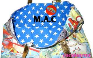 MAC WONDER WOMAN TOTE BAG LIMITED EDITION RARE BN 100%AUTHENTIC MAC 
