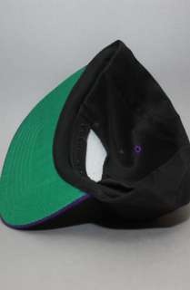 Vintage Deadstock Blank Snapback HatBlkPurp  Karmaloop   Global 