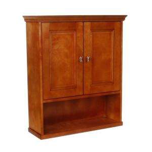 Foremost Exhibit 23 3/4 in. Wall Cabinet in Rich Cinnamon TRIW2427 at 