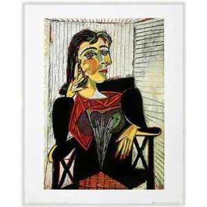 Bild mit Rahmen Pablo Picasso, Portrait of Dora Maar, 40 x 50 