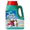 safe paw case of 8 lb jugs of pet and child friendly ice melt green 