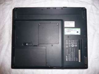 Acer TravelMate 2350 laptop 15, wifi, Windows XP Professional  