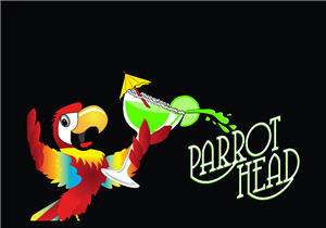 Parrots Parrot Head Bird Mouse Pad Coaster Trivet New  