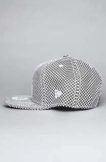 In4mation The Check One Two Snapback Cap in Black White  Karmaloop 